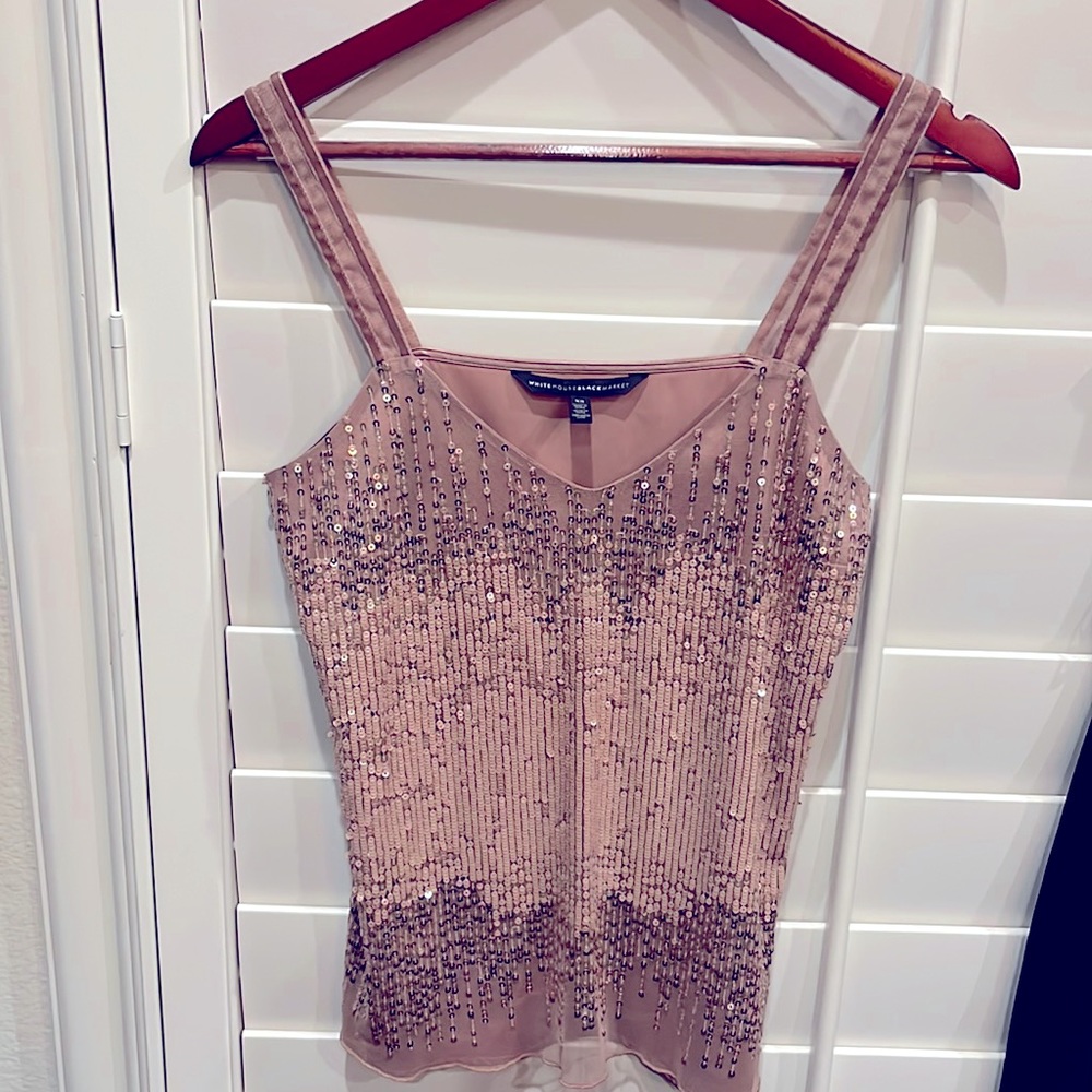WHBM sequined Cami Tank
